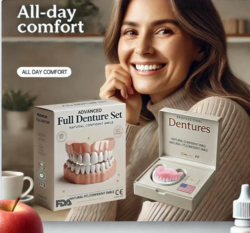 NESLEMYā¢-š¦·Advanced Customized Full Denture Set ā For a Perfect Smile and Natural Comfortš„°( š„Last Day Promotionš„ļ¼