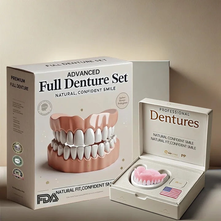 NESLEMYā¢-š¦·Advanced Customized Full Denture Set ā For a Perfect Smile and Natural Comfortš„°( š„Last Day Promotionš„ļ¼