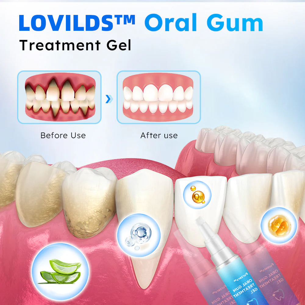 đĽ Limited time Discount - 80% off - LOVILDS⢠Oral Gel for Healthy gums and fresh Breath!