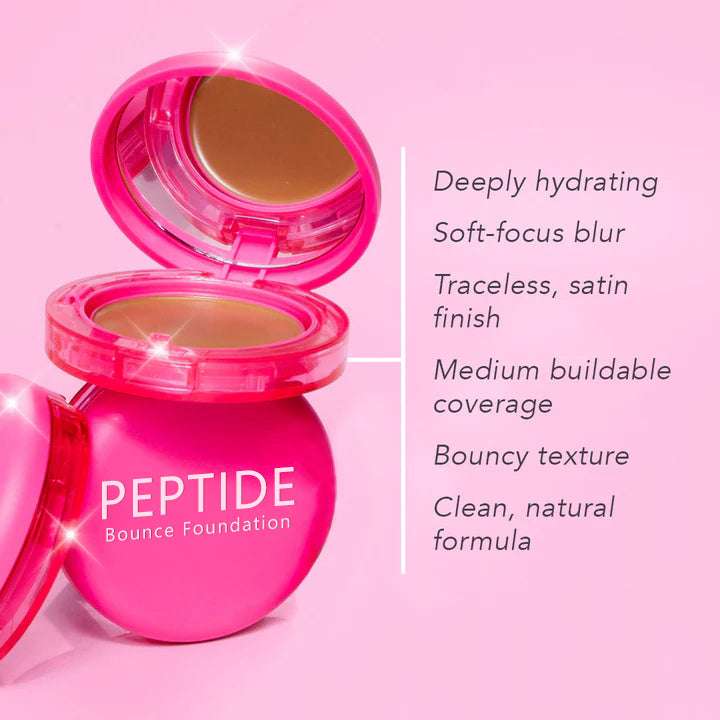 Final 3 Hours â° Free Brush Gift đ | Peptide Bounce Foundation