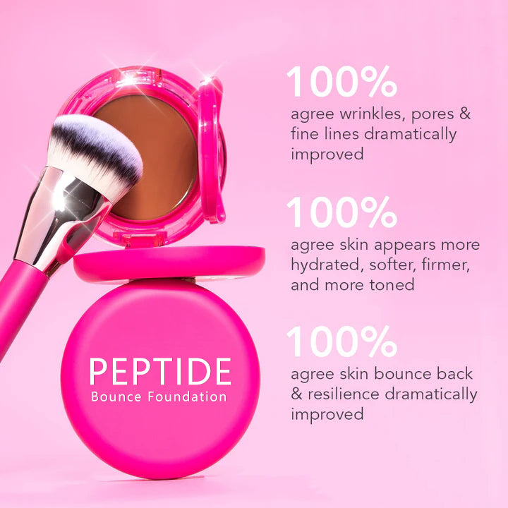 Final 3 Hours â° Free Brush Gift đ | Peptide Bounce Foundation