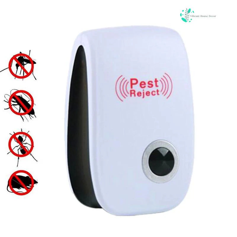 Last day discount đ„ QIAWIâąElectronic ultrasonic insect repellent, targeting cockroaches, mice, roaches, flies and other pests, killing insects in all directions without dead angles