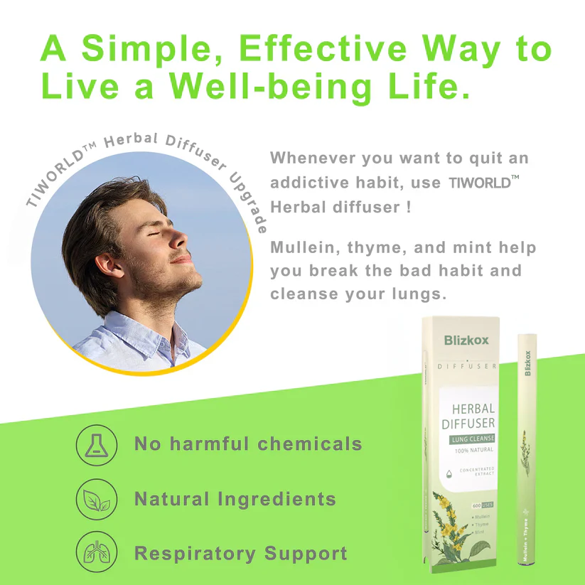 Final 3 Hours: 60% OFF-Blizkox™ Mullein Aroma Diffuser (Cough, wheezing, shortness of breath, sputum, stuffy nose, bronchitis, bronchitis, allergy symptoms, lung discomfort)