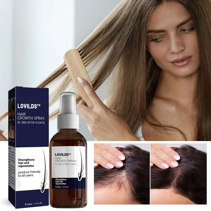 LOVILDS Natural Hair Regrowth Spray fb