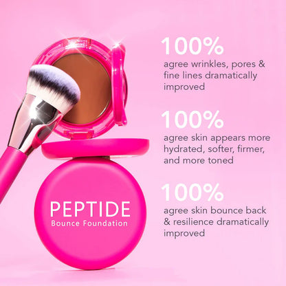 Final 3 Hours ⏰ Free Brush Gift 🎁 | Peptide Bounce Foundation