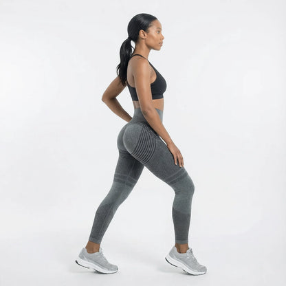 High Waisted And Hip Lifting Yoga Elastic Quick Drying Tight Pants