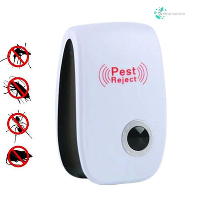 Last day discount 🔥 QIAWI™Electronic ultrasonic insect repellent, targeting cockroaches, mice, roaches, flies and other pests, killing insects in all directions without dead angles