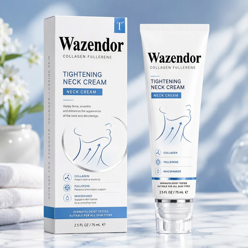 ✨ Wazendor™ Instant Neck Lift Cream  — 🧴 Infused with Retinol & Hyaluronic Acid | Firms the Neck, Reduces Wrinkles & Double Chin