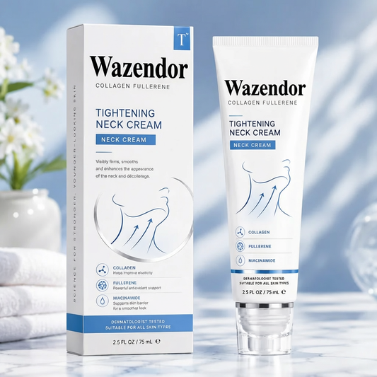 ✨ Wazendor™ Instant Neck Lift Cream  — 🧴 Infused with Retinol & Hyaluronic Acid | Firms the Neck, Reduces Wrinkles & Double Chin