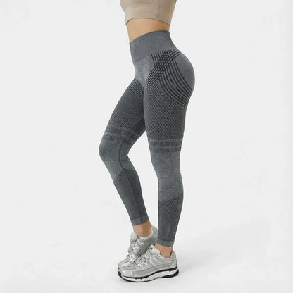 High Waisted And Hip Lifting Yoga Elastic Quick Drying Tight Pants