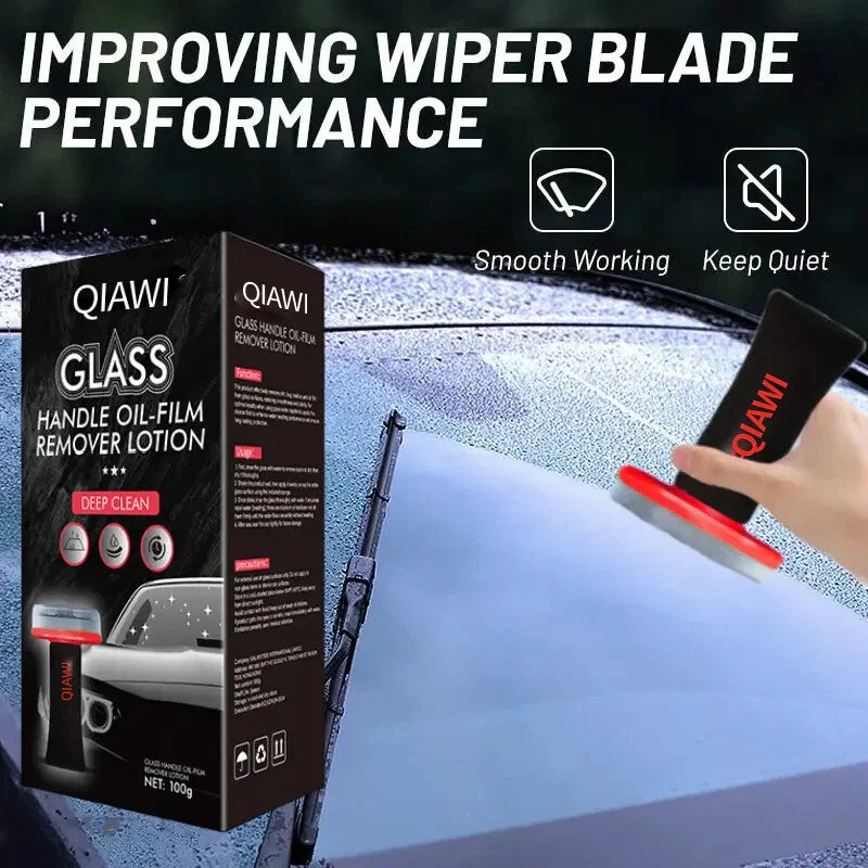 Automotive Oil Film Remover – Streak-Free Glass Cleaner for Fast Window Decontamination