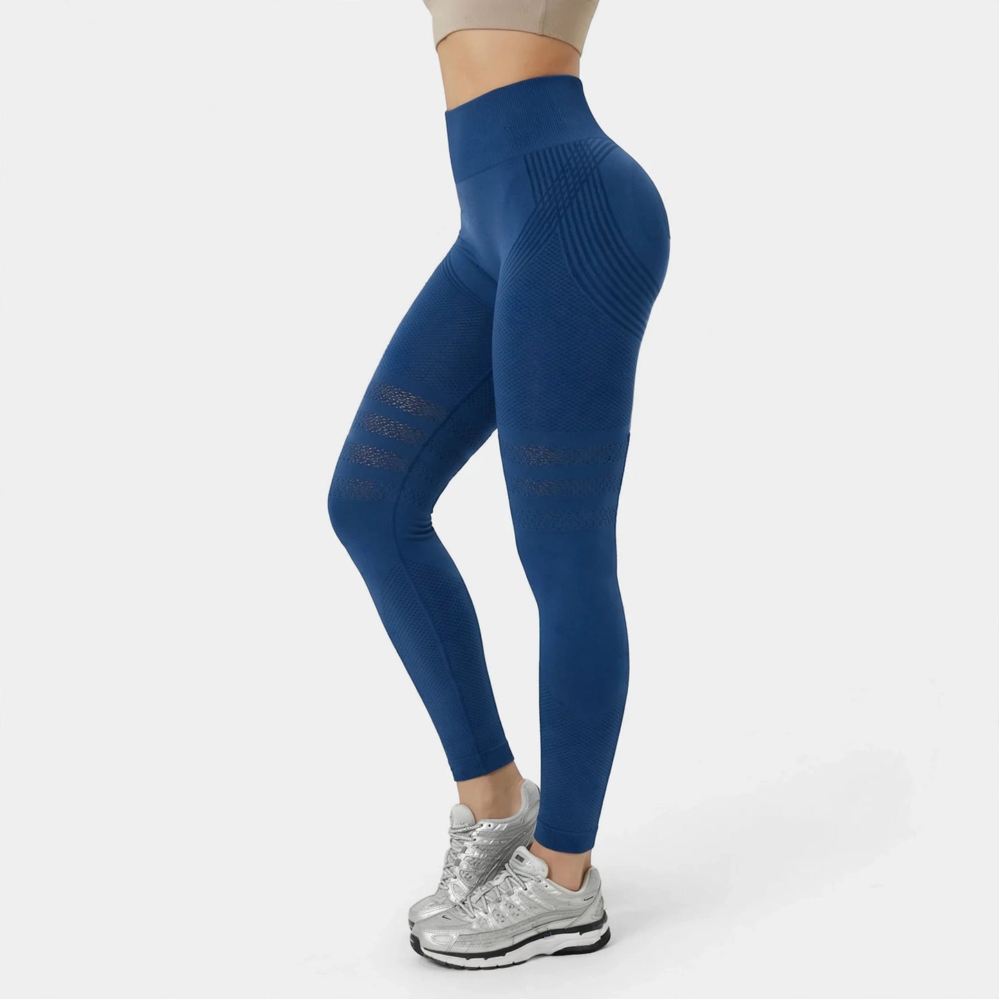 High Waisted And Hip Lifting Yoga Elastic Quick Drying Tight Pants