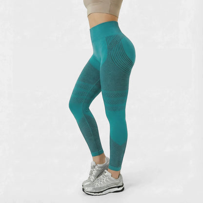 High Waisted And Hip Lifting Yoga Elastic Quick Drying Tight Pants