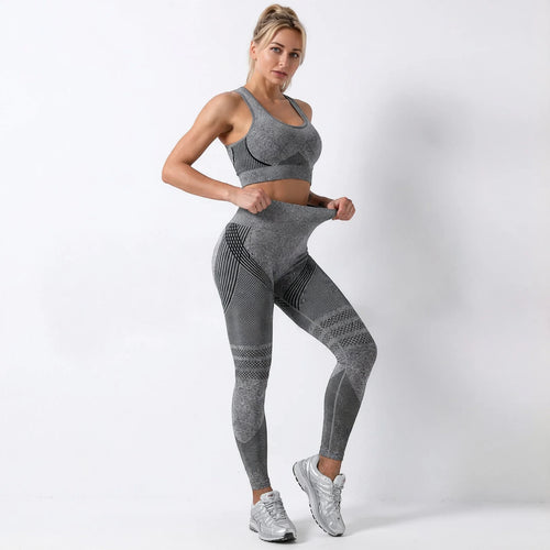 High Waisted And Hip Lifting Yoga Elastic Quick Drying Tight Pants