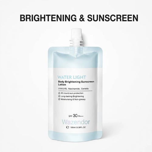 Niacinamide + Vitamin C Water-Light Glow Sunscreen ☀️🌿 (Protects Against UV Rays While Enhancing Your Natural Glow) 💧 No White Cast • Non-Greasy • Lightweight Comfort All Day✨