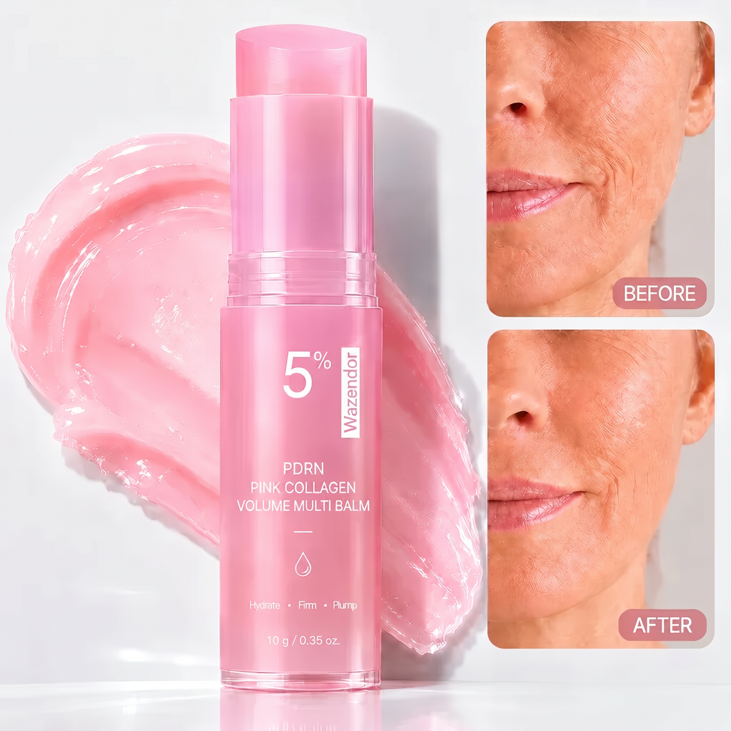 🔥LAST DAY 60% OFF Wazendor Korean Pink CollagenVolume Multi Balm