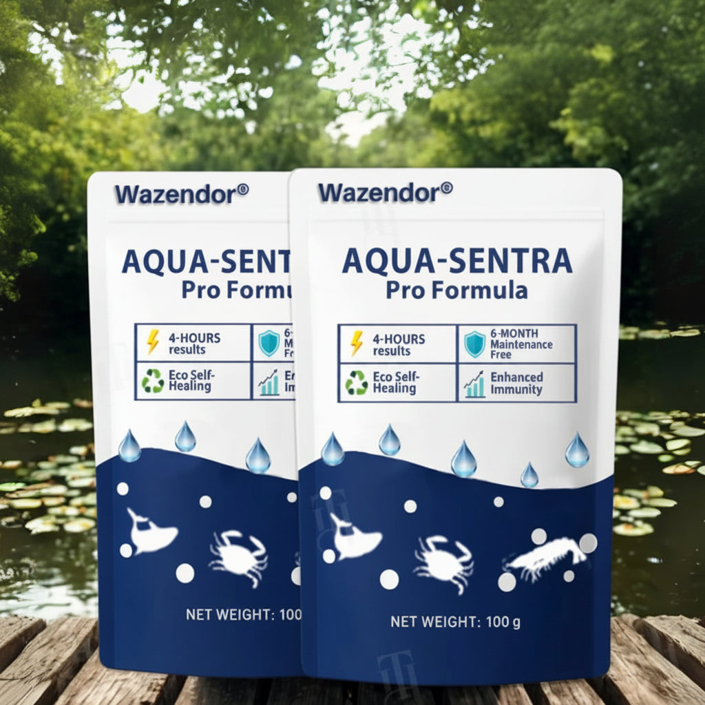 Wazendor® Aqua-Sentra Pro Formula– End Algae Nightmares, Restore Your Pond’s Beauty Fast!